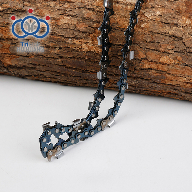 Différents types de chaînes de scie standard en acier inoxydable 3/8 pour la coupe du bois