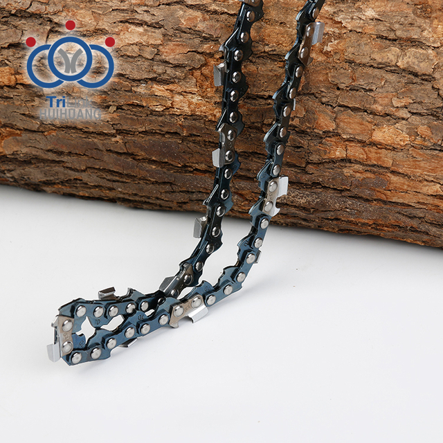 Machine de découpe de bois en acier puissante, chaîne de coupe d'arbre semi-ciseau .063